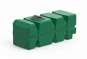 Пластиковая емкость горизонтальная FG-1000 (350 мм) (Зеленый) 1
